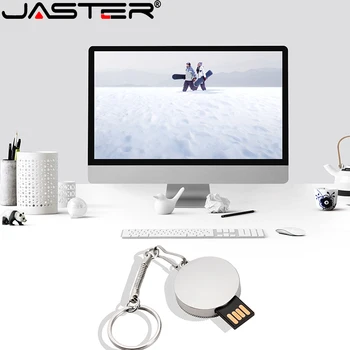 JASTER USB 2.0 Metāla Pudeles Vāciņš USB Disku Micro USB Flash Disku, Metāla Dāvana 4GB 8GB 16GB 32GB 64GB Radošo Dāvanu