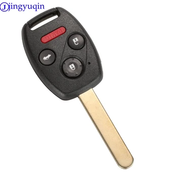 Jingyuqin 10ps 313.8/315Mhz Automašīnas, Tālvadības Keyless Atslēgu Piekariņu Honda Accord 2003 2004 2005 2006 2007 ID46 čipu Pilnīgu Tālvadības Atslēga