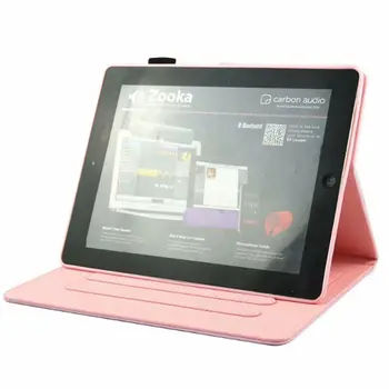 Kaķis Unicorn Vāks iPad 234, Lucury PU Ādas Smart Shell Stand Tablet Case For ipad 4 2 3,9.7 collu ar Auto Wake Up/Miega režīms