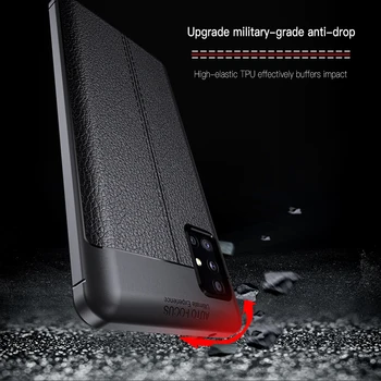 KEYSION Triecienizturīgs Case for Samsung A51 A71 5G A41 A31 A11 A21S A70 A50 M21 M31 M30S M11 Tālruņa Vāciņu Galaxy Note 20 S10 Lite