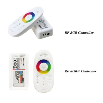 LED RGB RGBW Kontrolieris DC12V 24 Taustiņu wifi Tālvadības pults RF Tālvadības pults, Lai 3528 5050 RGB LED Sloksnes Gaismas