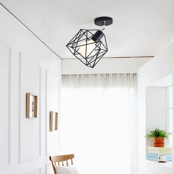 Moderns Griestu lampa griestu lampa gaismas ķermeņi, bēniņi vintage dizaina dzīvojamā istaba rūpniecības lampas guļamistabas zelta Metāla home deco