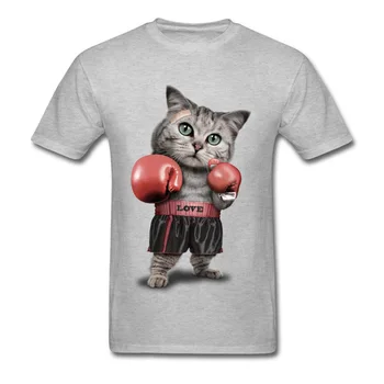 Nāc Ņau! Vīriešu T Krekls 3D Bokseris Cat T-krekls Jauki Dizaineru Apģērbu Pasūtījuma Sieviete Tshirt Smieklīgi Topi Dzimšanas dienas Dāvanu Tees