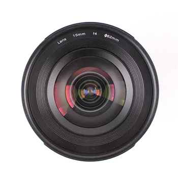 Pixco 15mm f/4 Ultra Platleņķa Objektīvs Tērps Nikon Digitālo SLR D5100 D3400 D3300 D3200 Kameras