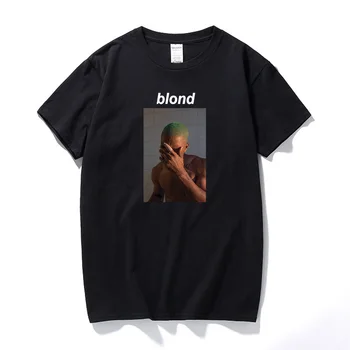 Reperis Frenks Blondi T Krekls Modes Streetwear Camisetas hombre Kokvilnas ar Īsām Piedurknēm T Jaunu Vasaras Hip Hop T-Krekls Euro Izmēra