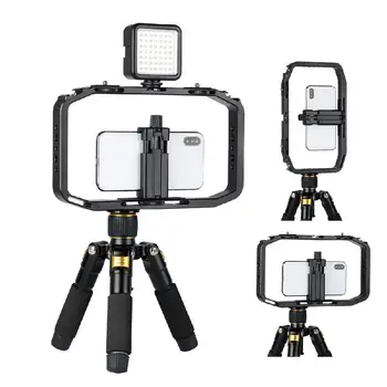 Rokas Video Platformu DSLR Kameras Tālrunis Gopro Vertikālā Fotografēšana Tālrunis Būrī Canon Nikon iPhone Xs Max X 8 7 Gopro 5 6 7 Yi