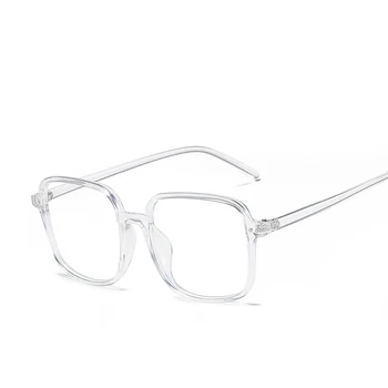 Sievietes Zilās Gaismas Pretbloķēšanas Brilles Stilīgu Datora Ekrāna Aizsardzību no UV Briļļu Rāmji Pārredzamu Brilles VANLOOK 2020
