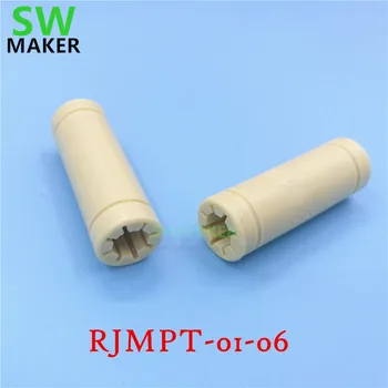 SWMAKER 2gab Plastmasas lineāro gultņu LM6LUU RJMPT-01-06 6x12x30mm par Reprap ultimaker 3D printeri detaļu Augsta kvalitāte