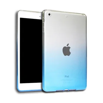 Ultra-plānas Tablet Case For iPad 2017 2018 9.7 Gadījumā Suger Varavīksnes Mīksto TPU A1822 A1893 Vāks iPad 2017 2018 9.7 TPU Vāciņu