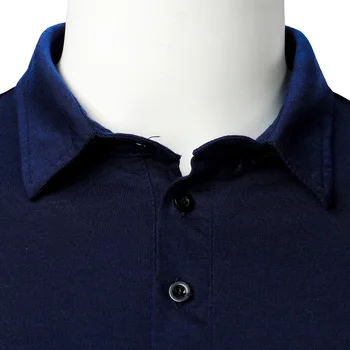 Vīriešu Polo Vīriešu Krekls ar garām Piedurknēm Polo Krekls Kontrasta Krāsu Polo Jauns Apģērbu Rudens Streetwear Gadījuma Modes Vīriešu tops