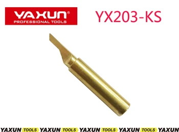 YAXUN YX203-KS tīra vara kinfe formas lodēšanas uzgali iphone pamatplates BGA IC līme tīrs , līmes, noņemot lodēšanas galvas