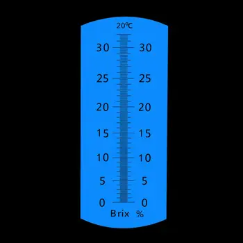 Yieryi Rokas Briksa Refraktometru Cukura Alus Briksa Testa ATC Augļu Cukura Mērītājs Optisko 0-32% Brix ATC Refraktometru Mērītājs