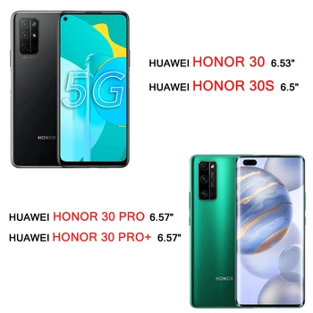 Ādas Gadījumā Huawei Honor 30 Pro 30S Flip Capas Segtu Csae Par Huawei Honor 30 Pro+ Plus Seifs Tālrunis Stāvēt Būtiska Coque Gadījumā