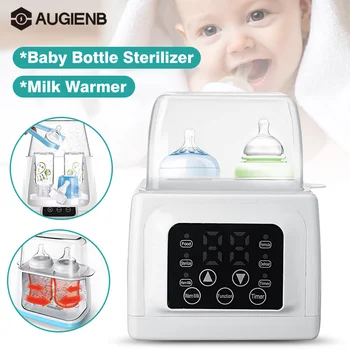 4 in 1 Multi-function RC Automātiskā Saprātīga Termostats, Bērnu pudelīšu Sildītāji Pudeles Dezinfekcijas Ātri Siltu Pienu & Sterilizatori