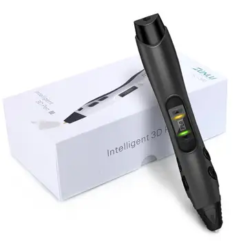 ABS TAA 3D drukāšanas pildspalvu 1,75 mm Pavedienu Smart 3d zīmēšanas pildspalvas ar Kvēlspuldzes LED Displejs, lai Bērniem dāvanas