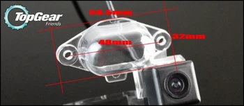 Auto Kameru, Nissan NV200 NV 200 / Evalia Augstas Kvalitātes Atpakaļskata Atpakaļ uz Augšu Kamera PAL / NTSC Izmantot | CCD + RCA