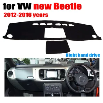 Automašīnas paneļa aptver VOLKSWAGEN, VW New Beetle 2012. - 2016. Gadam Zemu konfigurācijas Labo roku disku dashmat pad dash piederumi