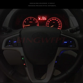 Bezmaksas piegāde Zils apgaismojums Ar bluetooth Par Hyundai VERNA SOLARIS Multi funkciju Stūre ar Audio Vadības Pogām 1gab.