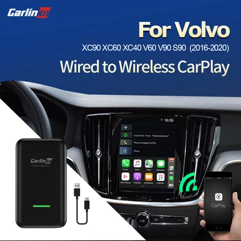 Carlinkit 2.0 CarPlay Bezvadu Aktivators Volvo XC90 XC60 XC40 S90 S60 V90 V60-20 Carplay2Air Adapteri USB Dongle AriPlay