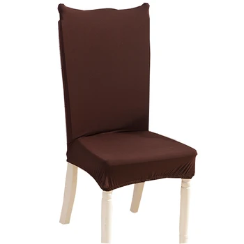 Comwarm Tīrtoņa Krāsu Spandex Polyester Stretch Ēdamistabas Krēsls Segtu Minimālisms Universālie Sēdekļa Pārvalki Izturīgs Dekori, Krēslu Gadījumā