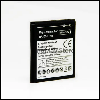 Jaunu Bateria BA800 Rezerves AKUMULATORU Sony Ericsson Xperia Arc S HD LT26i LT26 V LT25i AKUMULATORS
