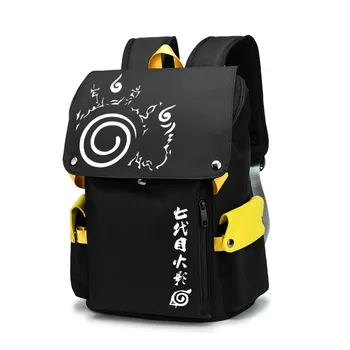 Jaunā Stila Anime Naruto Modelis Mugursoma Bookbag Augstas Ietilpības Ceļojumu Soma, Pleca Soma, Studentiem Meitenes Zēni Pieaugušie