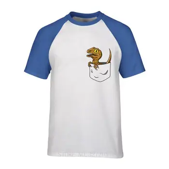 Kabatas Raptor Vīriešiem Jurassic Park gadījuma TShirt 2019 Unikālas Modes kokvilnas, ar īsām piedurknēm t krekli streetwear vīriešu t-krekls