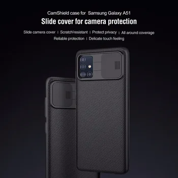 Kameras Aizsardzībai Gadījumā, ja Samsung Galaxy A51 A71 NILLKIN Slaidu Aizsargātu Vāciņš Lēcu Aizsardzībai, Ja Samsung Galaxy A51 A71