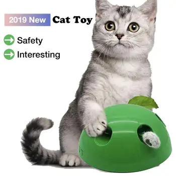 Karsts!! N SPĒLĒT Kaķis Rotaļlietas Smieklīgi Automātiskā Kaķis Gudrs Rotaļlieta Kaķis Nesaskrāpē Ierīces Kaķi Asināt Raust Pop Spēlēt Kaķu Apmācības Rotaļlietas Pet Piegādēm