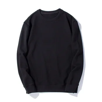 LXS22 2020. gadam apaļu kakla džemperis tīrtoņa krāsu krekls gadījuma un ērts