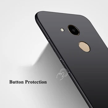 MAKAVO Par Huawei Honor 6.c Pro Lietā 360 Aizsardzības Slim Matte Cietās Plastmasas Aizmugurējo Vāciņu Huawei V9 Spēlēt Telefonu Gadījumos Mājokļu