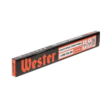 Metināšanas elektrodi WESTER 990-096 ebOK-46.00 (Analogs LABI-46.00), 3.0 mm, 1 kg Visi metināšanas piederumi, Instrumenti,