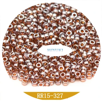 Miyuki, kas Importētas No Japānas Laimīgs 1.5 mm Pērles Perlamutra Spīdumu Sērijas 5G Apaļas Pērles