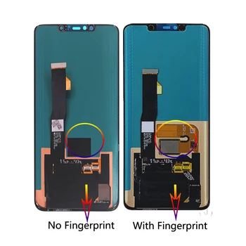 Par Huawei mate 20 pro Displejs, Touch Screen Original LCD Montāža Huawei mate 20 pro Ar pirkstu Nospiedumu LCD Displeja Remonts