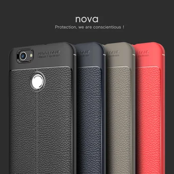 Par Huawei Nova Plus 2 2i Triecienizturīgs, Matēts Telefonu Gadījumā VAR-L11 Mīksta Silikona Buferi Vāku VAR-L12 PIC-L 29 Ādas Tekstūru Būtiska
