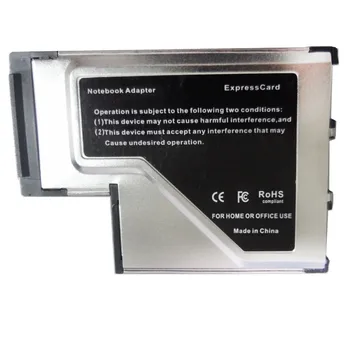 Q00424 WBTUO BC718 Grāmatiņa Express 3-Port USB 3.0 54MM FL1100 Paplašināšanas Karti Klēpjdators