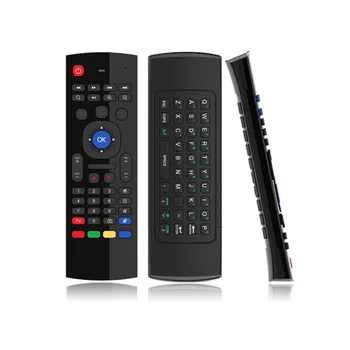 REDAMIGO MX3 Portatīvo 2.4 G Bezvadu Tālvadības pults Tastatūras Kontrolleris Gaisa Peli, lai SmartTV Android TV box mini PC RCLMX3