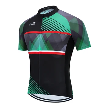Teleyi JAUNU 2021 vīriešu Vasaras Īsām Piedurknēm Riteņbraukšana Jersey Velosipēdu Ceļu MTB velosipēds Krekls Āra Sporta Ropa ciclismo Apģērbi