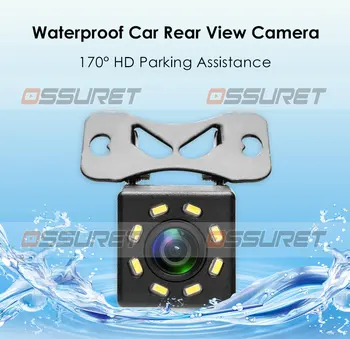 Universāls Ūdensizturīgs 170 HD Iepakojuma Palīdzību Nakts Redzamības regulējams leņķis Auto Stāvvietas Atpakaļgaitas Kamera Automašīnu Atpakaļskata Kamera