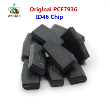 Vairumtirdzniecības keydiy 10-50gab/daudz ORIĢINĀLU PCF7936AS SOT385 Auto transpondera atslēgu chip ID46 čips PCF7936 Atslēdznieks Instrumentu pcf 7936