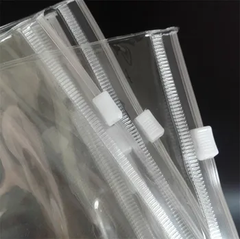 50gab Augsta caurspīdīgas Plastmasas PVC Rotaslietas Zip Lock Maisā Bieza Ūdensnecaurlaidīga nepievelk putekļus Akumulatora Auskarus Krelles PVC Piekariņi Rotaslietas, Somiņas