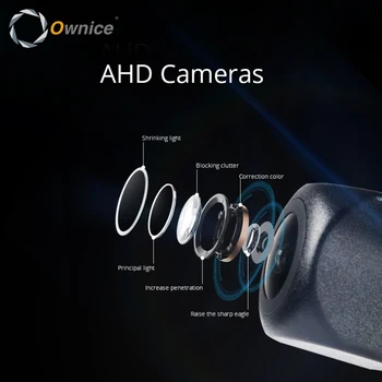 AHD 1080P Automašīnu Atpakaļskata kamera Nakts Redzamības HD, Universāls Android auto radio Multimediju sistēmu spēlētājs Rezerves Transportlīdzekļa Autostāvvieta