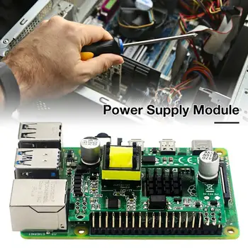 Aveņu Pi 4B POE Modulis Power Over Ethernet IEEE 802.3 af Standarta Slēdži POE Cepuri Aveņu Pi 4 Modelis B/3B+