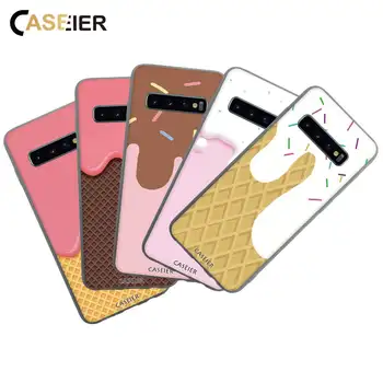 CASEIER saldējums Case For Samsung S10 S10E S8 S9 Plus Matēts Telefonu Gadījumā Samsung Galaxy A7 2018 Piezīme 8 9 J5 J7 Aizmugurējais Vāciņš, Maisiņš