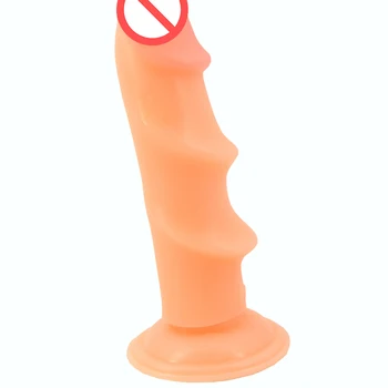 FAAK Liels Vilnis Dildo piesūcekni Krelles Dick Unisex Anālais Plug Butt Plug Pieaugušo G spot erotiskās rotaļlietas Elastīga Dzimumlocekļa, Makstī, Masturbācija