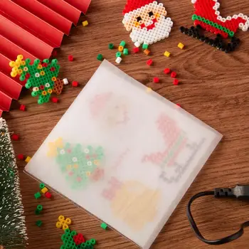 HappyFlute DIY Gludināšanas Krelles 1200Pcs 5mm Ar Ziemassvētku Pegboards 6+Zēni Meitenes 3D Roku darbs Klasē Darbības Dāvanu