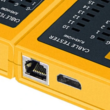 HDMI Augstas Izšķirtspējas Digitālo Kabeli Testeri Portatīvo RJ45 Kabeli Testeri Tracker