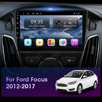 JMCQ Android 9.0 DSP Auto Radio Multimidia Video Atskaņotājs Navigācija GPS Ford Focus 3 Mk 3 salons 2012-2017 2din 2 Din Galvu Vienības
