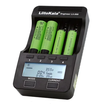 Liitokala Lii-500 S1 S2 Lii-PD4 LCD 3,7 V 18650 18350 18500 21700 20700B 20700 10440 14500 26650 AA NiMH litija baterija Lādētājs