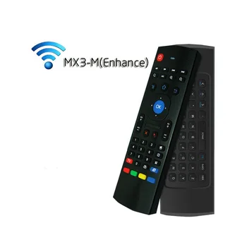 MX3 lidot Gaisa Peles Bezvadu Mini Tastatūra 2.4 Ghz mini pc, HTPC Klēpjdatoru smart tv kiii z4 t95 Android TV Box Tālvadības pults